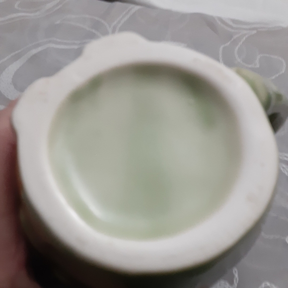 3/$15 OWL Mug w/Green Background Ceramic App 4" Tall - Picture 5 of 6